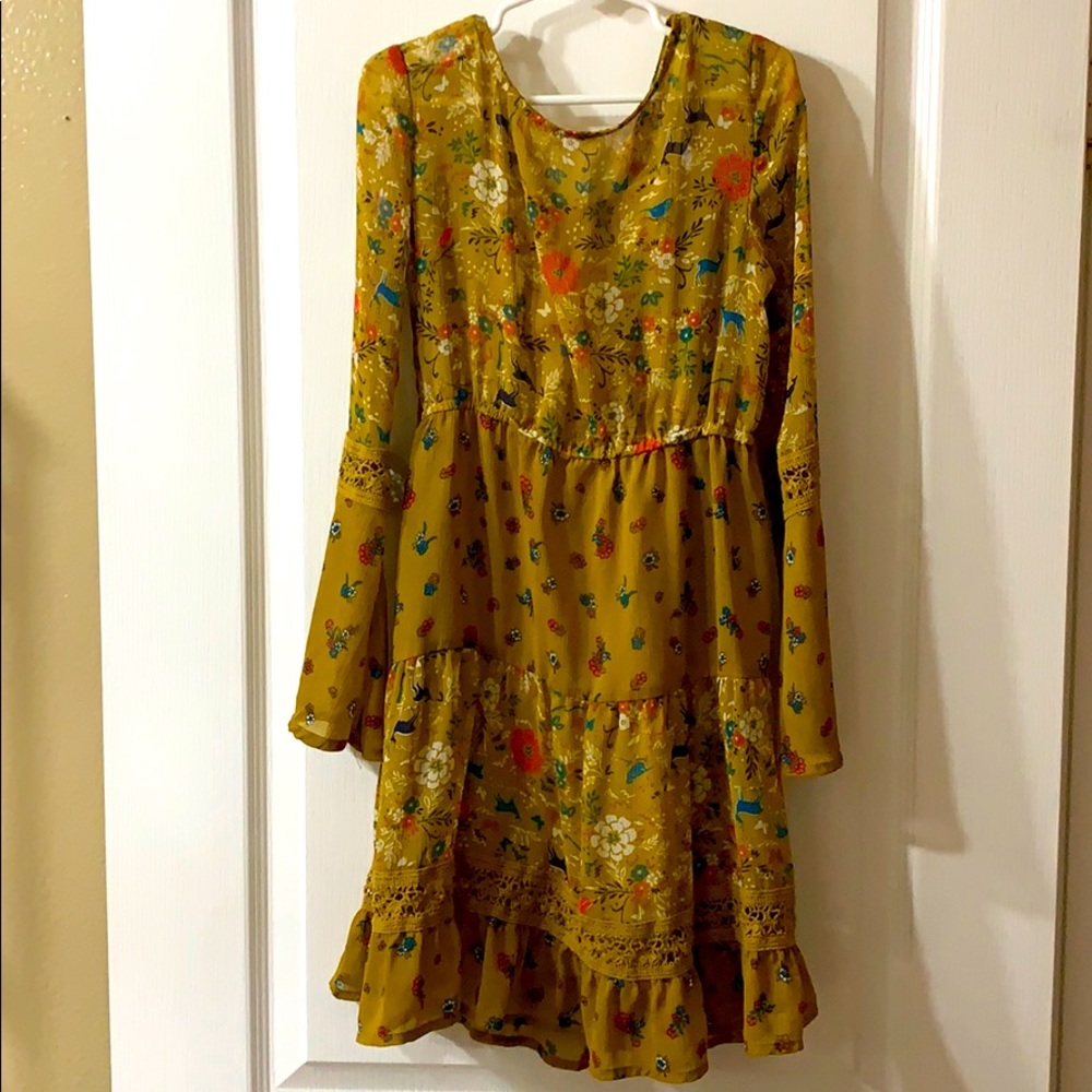 Girls floral dress